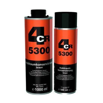 Slika 4CR vosak smeđi - spray 500ml 5300