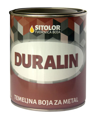 Slika DURALIN temeljna boja za metal oksidno crveni 0,75L