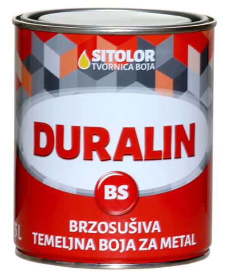 Slika DURALIN BS temeljna boja za metal oks.crveni  0,75L