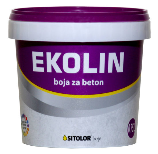 Slika EKOLIN boja za beton bijeli 0,75 L