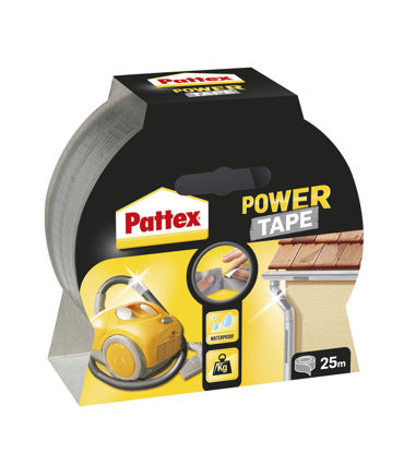 Slika Pattex Power Tape srebrna 25m