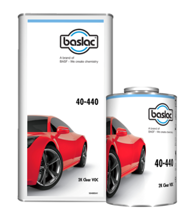 Slika BASLAC BB LAK 40-440 1L 2K Clear VOC