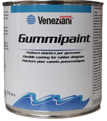 Slika Veneziani GUMMIPAINT - crni 0,5L