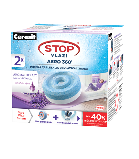 Slika Ceresit STOP vlazi refil AERO Lavanda.2x450g