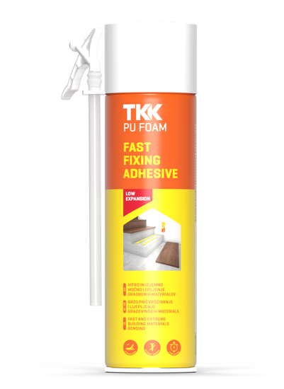 Slika TKK-PU FIX M 750 ML FAST FIX. ADHES. niskoeksp. slamka