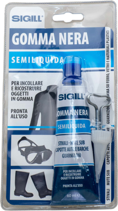 Slika Tekuća crna guma 60ml/blister