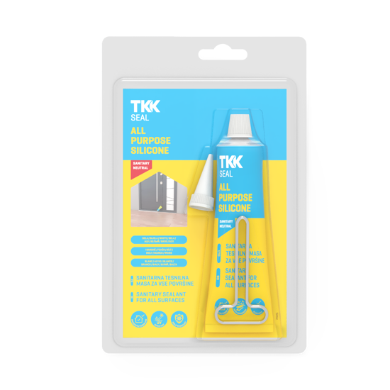 Slika TKK-SEAL All purpose silicone 60 ml transparent NEUTR*