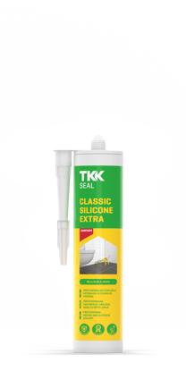 Slika TKK-SEAL Classic silicone EXTRA 300 ml siva Acetat/Sanitar PRO