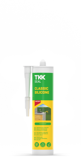 Slika TKK-SEAL Classic silicone 280 ml bijela Acetat/Sanitar
