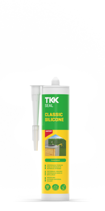 Slika TKK-SEAL Classic silicone 280 ml transparent Acetat/Sanitar