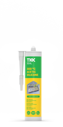 Slika TKK-SEAL 300 C Acetat silicone 300 ml crvena