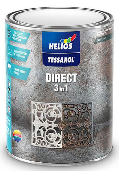 Slika Tessarol DIREKT 3in1 RAL 7016 antr. siva 0,75 MAT Novo