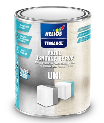 Slika Tessarol AKRIL temeljna boja UNI bijela 0,65