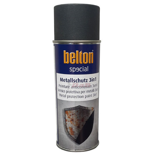 Slika Belton specijal sprej 400ml Metal zaštita 3u1 metalik antracit boja