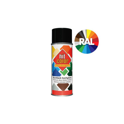Slika HIT COLOR sprej 400ml RAL 3000