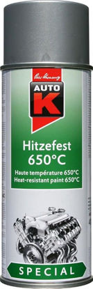 Slika Auto-K Boja za visoke temperature SREBRNA 650C 400 ml