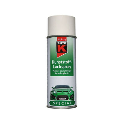 Slika Auto-K Boja za plastiku  u spreju Bijela 400 ml