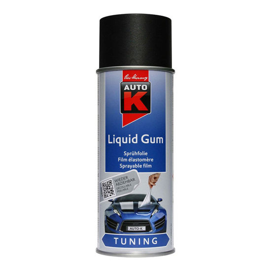 Slika Auto-K Liquid Gum u spreju CRNA
