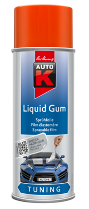 Slika Auto-K Liquid Gum u spreju Neon Narančasta 400 ml