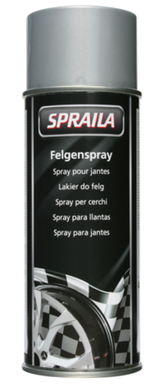 Slika Spraila Boja za felge u spreju SREBRNA 500ml
