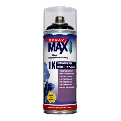 Slika SprayMAX 1K boja za plastiku Crna 400 ml