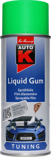 Slika Auto-K Liquid Gum u spreju Neon Zelena 400 ml