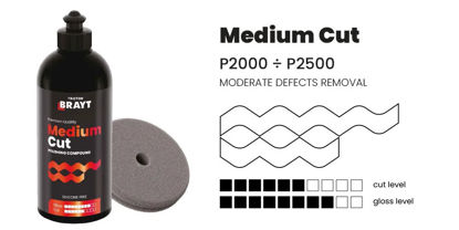 Slika BRAYT pasta za poliranje MEDIUM CUT 250g