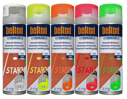 Slika Belton specijal sprej 500ml Marker kratkoročni žuti