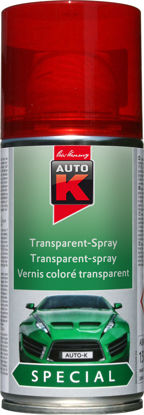 Slika Auto-K Transparent sprej CRVENI 150 ml