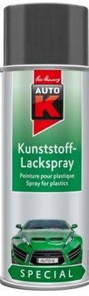 Slika Auto-K Boja za plastiku  u spreju S.Siva 400 ml